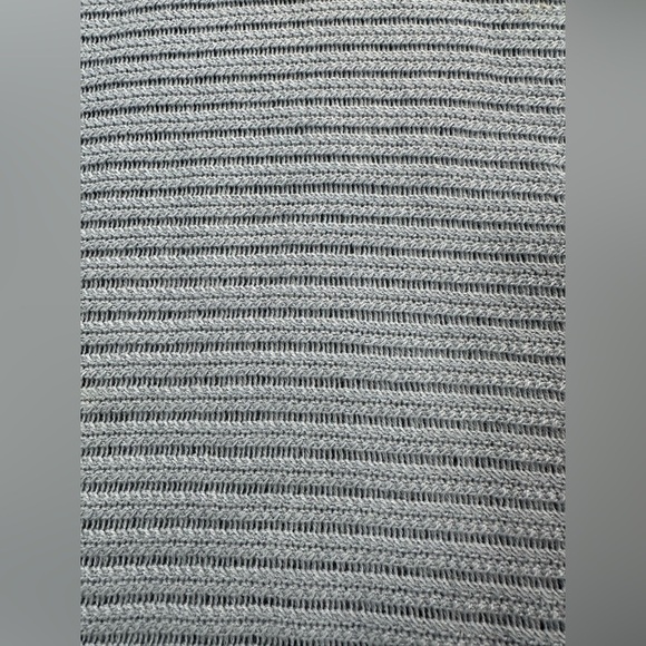 Wool/Linen Blend Aritzia Wilfred Free Lolan Cropped Sweater Size XS Light Blue - Picture 11 of 11